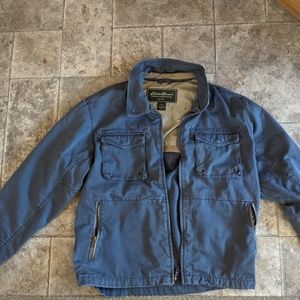 Eddie Bauer jacket cargo bomber style medium